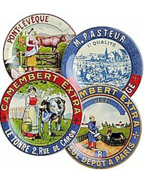 Vintage Mikasa Fromage Coasters